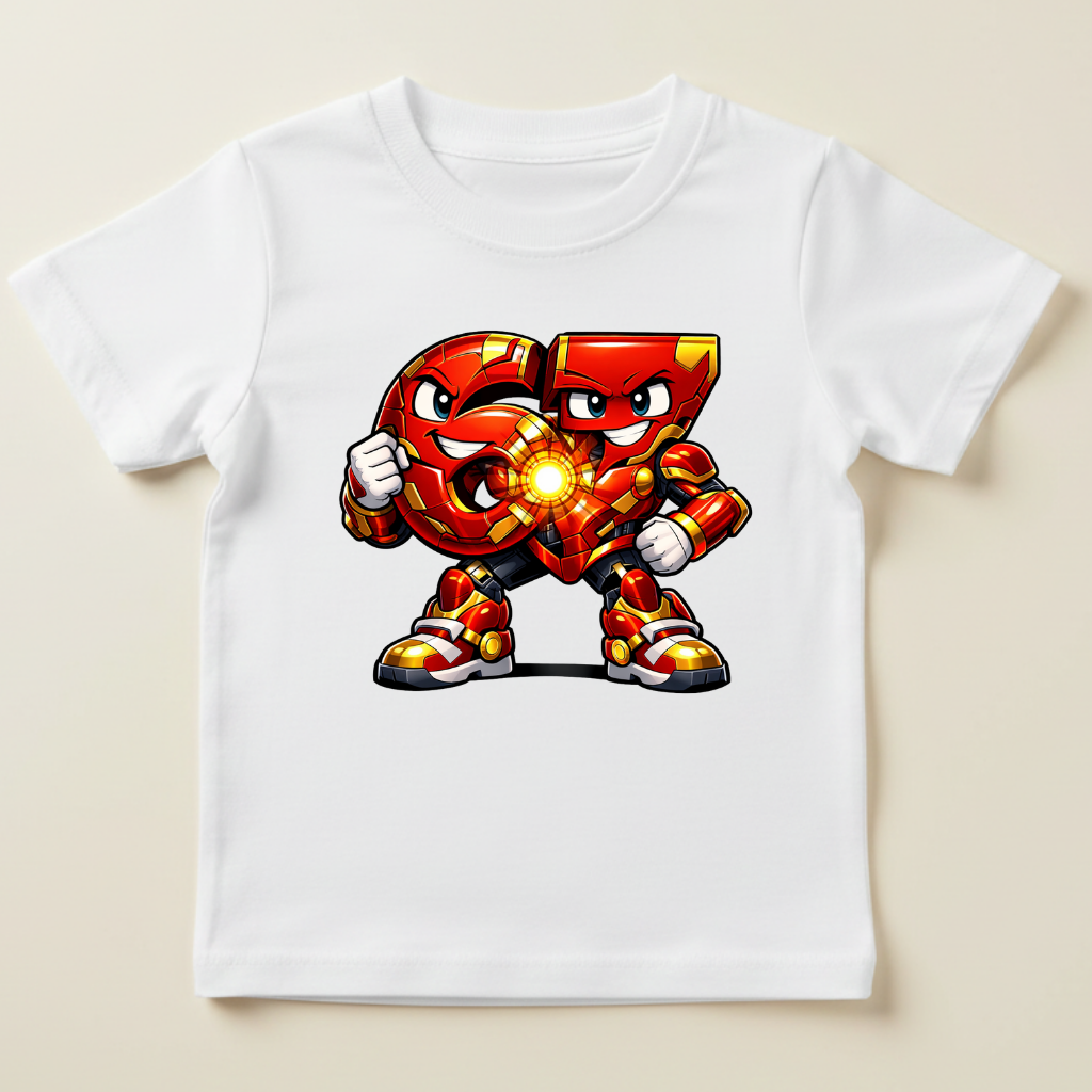 Tricou Copii Model „67 Super Hero” – 100% Bumbac, Imprimeu Premium, Tricou Băieți