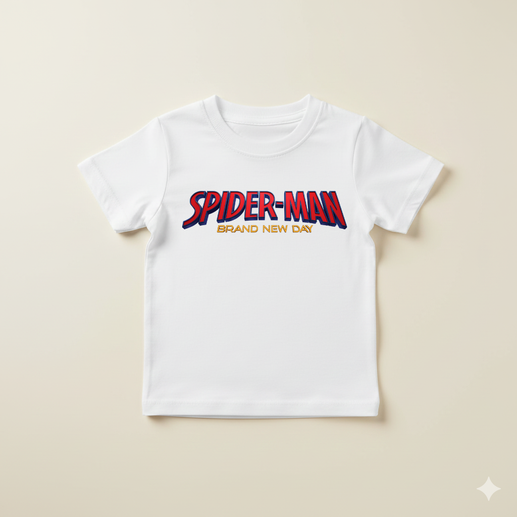 Tricou Copii Spider-Man – 100% Bumbac, Imprimeu Premium, Tricou Marvel pentru Copii