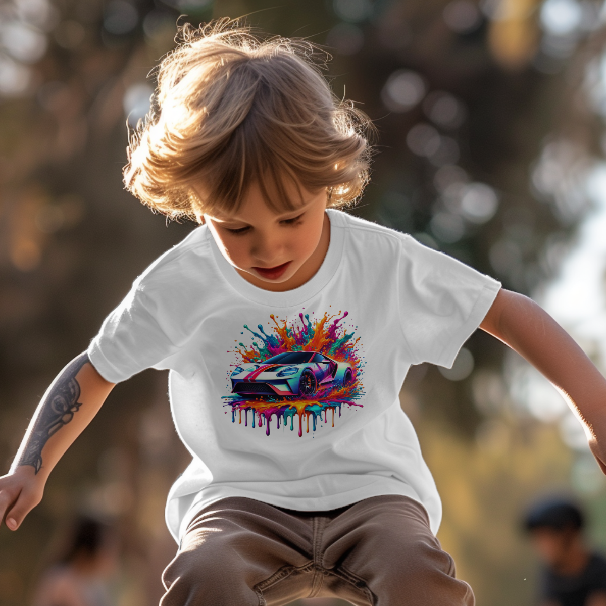 Tricou Mașină Sport și Aventură