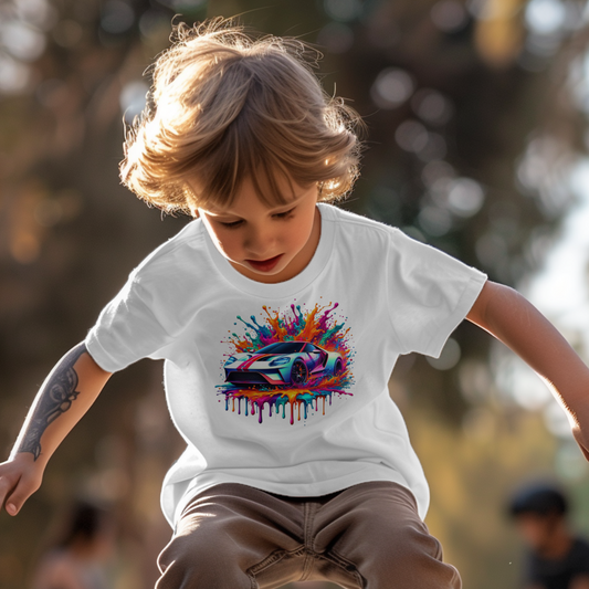 Tricou Mașină Sport și Aventură