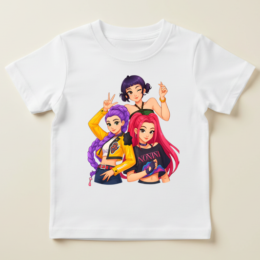 Tricou Trio K-Pop Girls