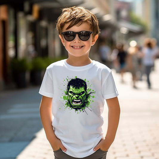 Tricou Hulk Smash Verde Exploziv