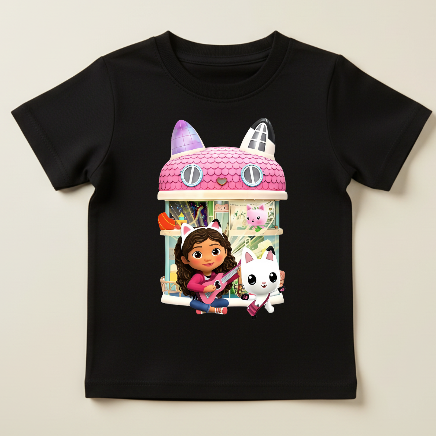 Tricou Gabby – căsuța cu pisicuțe