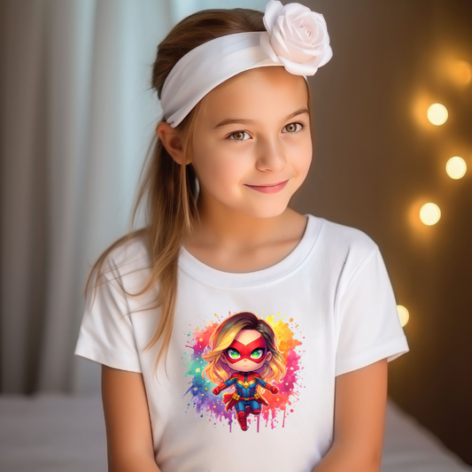 Tricou Captain Marvel - Energie și Curaj