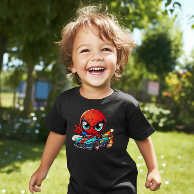 Tricou Supereroul Aventura Mașinilor