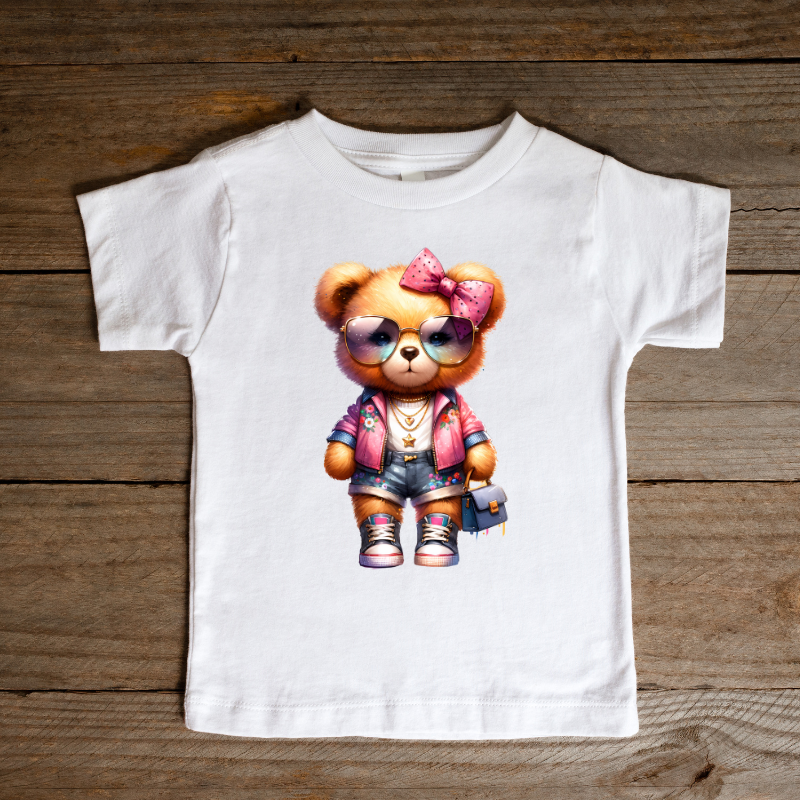 Tricou Teddy Fashion Icon - Stil și Atitudine