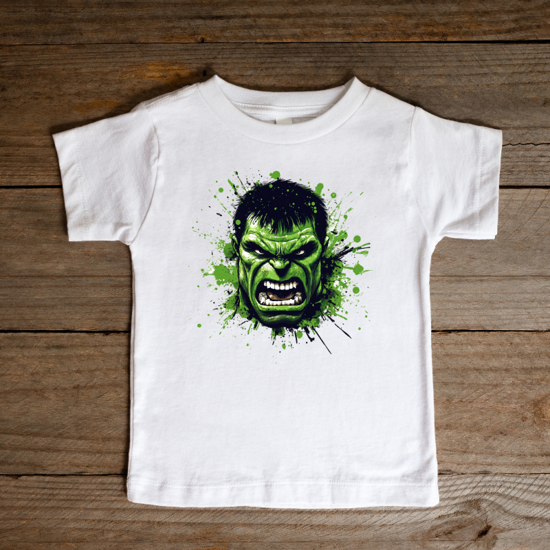 Tricou Hulk Smash Verde Exploziv