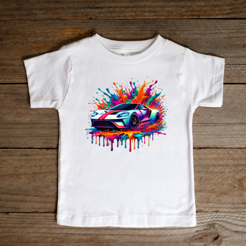 Tricou Mașină Sport și Aventură