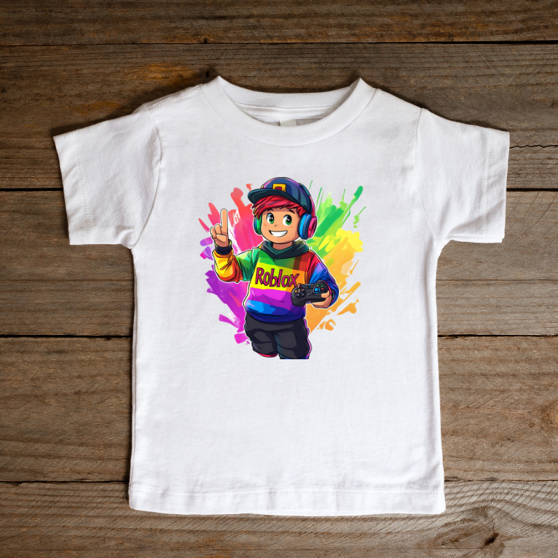 Tricou Roblox Color Splash